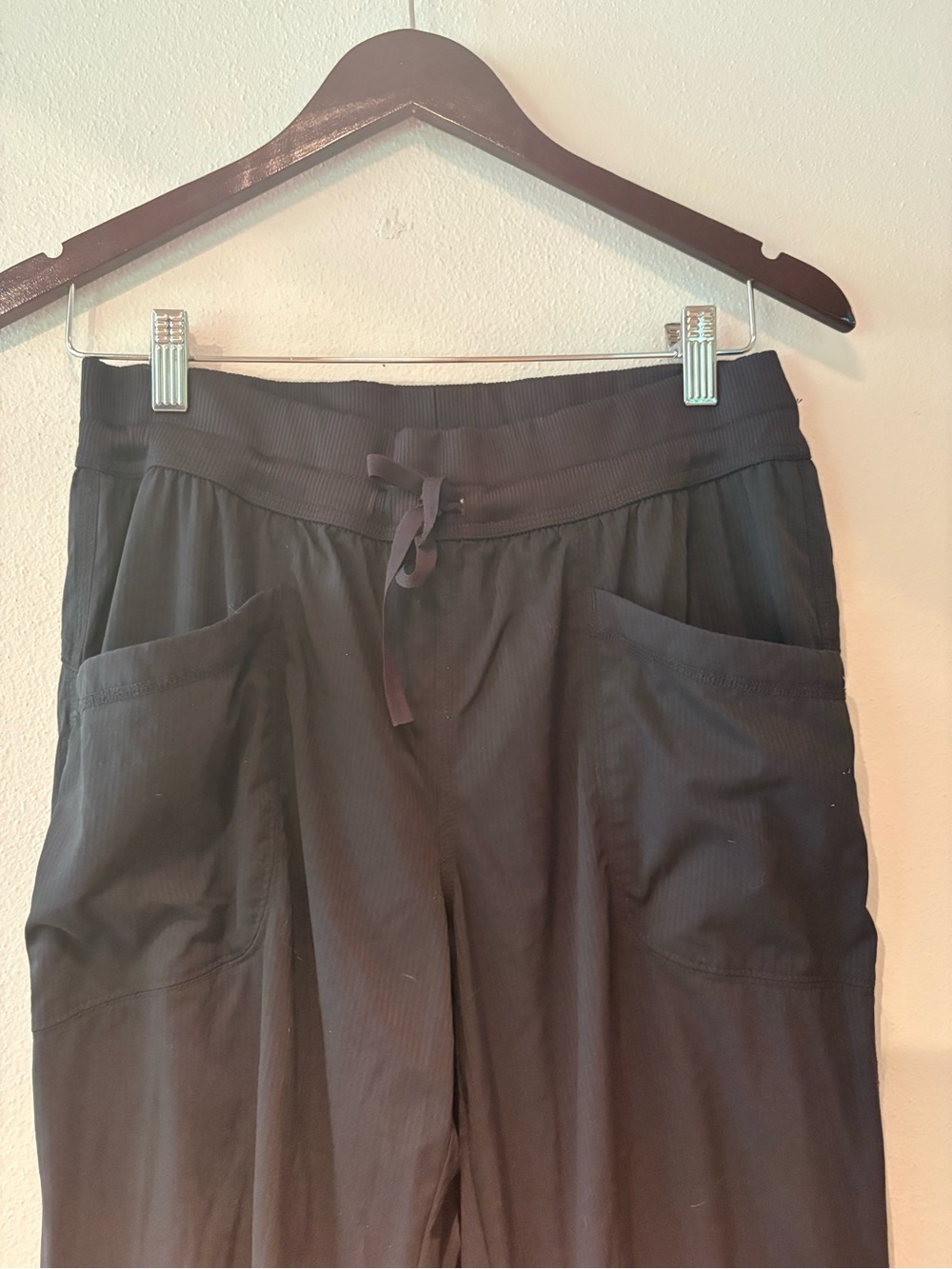 L.L.Bean Fleece Lined Hiking Trail Pants black - Picture 2 of 5